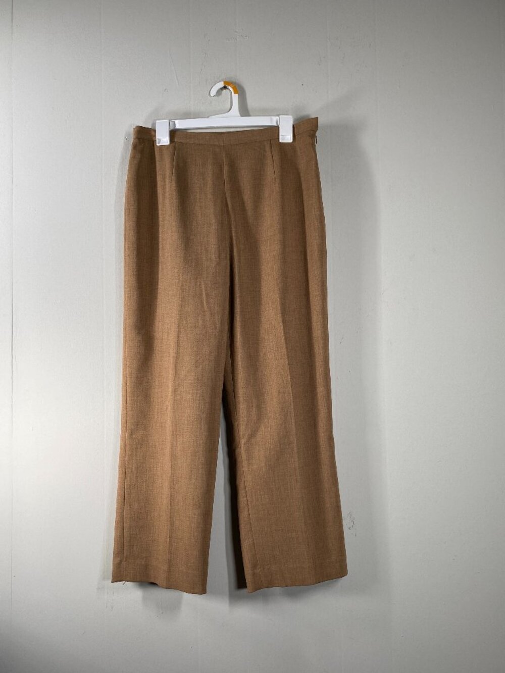 Alfred Dunner Dress Pants Women's 10 High Rise Brown Lined Office Career